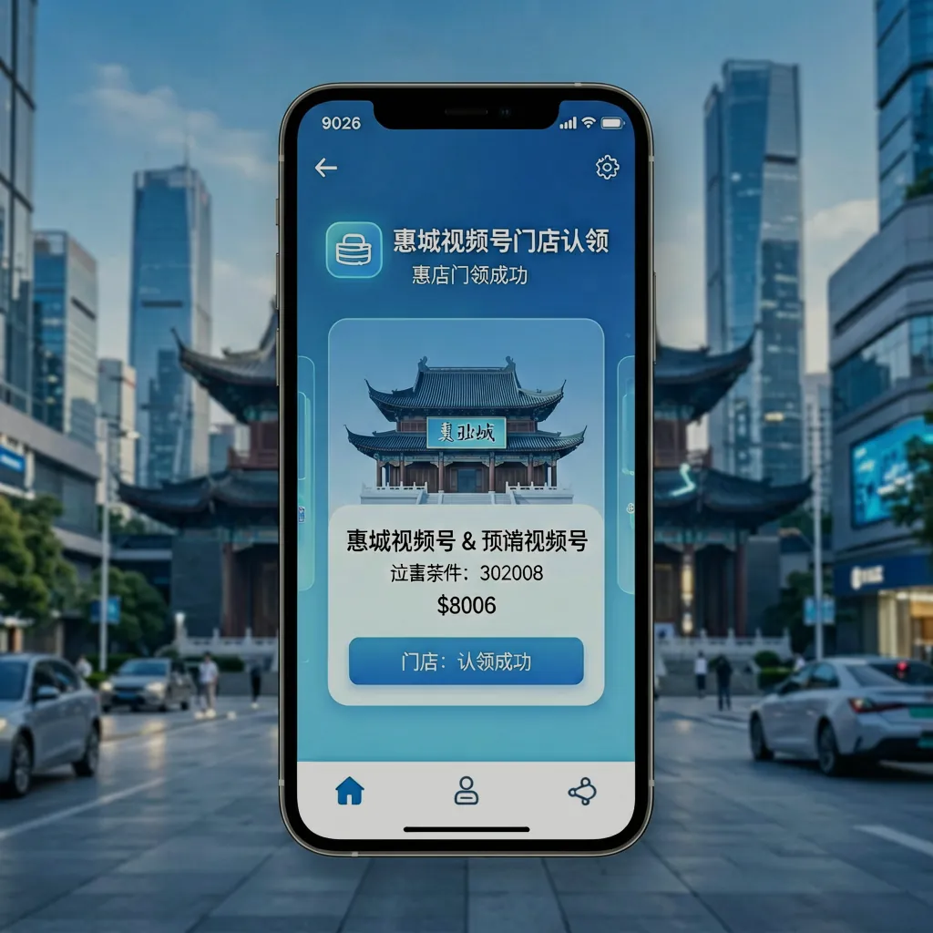 2026惠城视频号门店认领全攻略：从零到一完成POI认证与运营