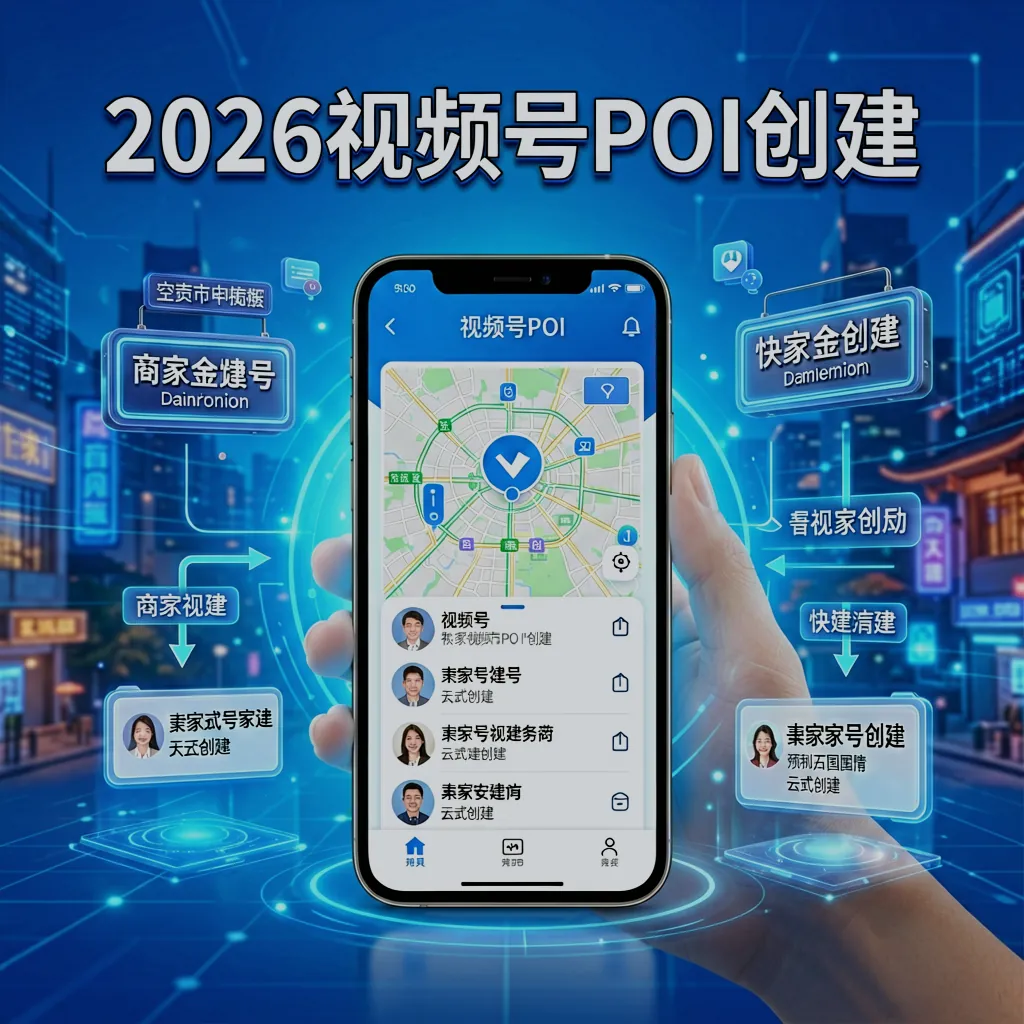 2026视频号POI创建全攻略：从零到上线，商家与服务商路径详解