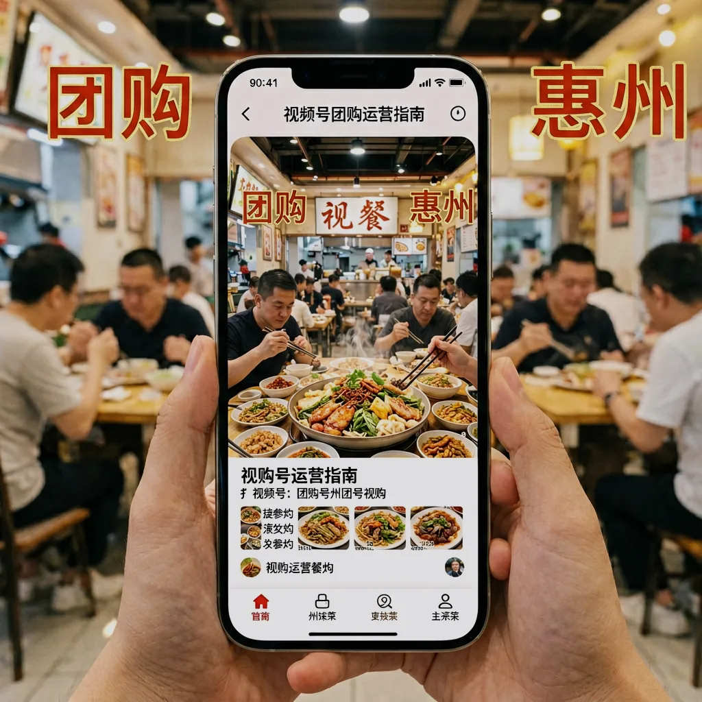 惠州餐饮店视频号团购运营全攻略：从0到1的实战指南