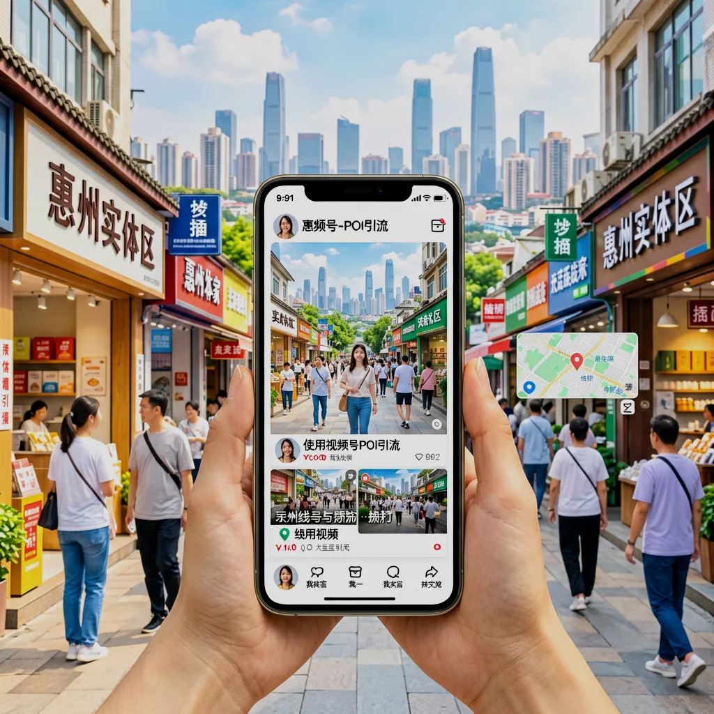 2026惠州实体商家视频号POI运营指南：从0到1实现客流倍增