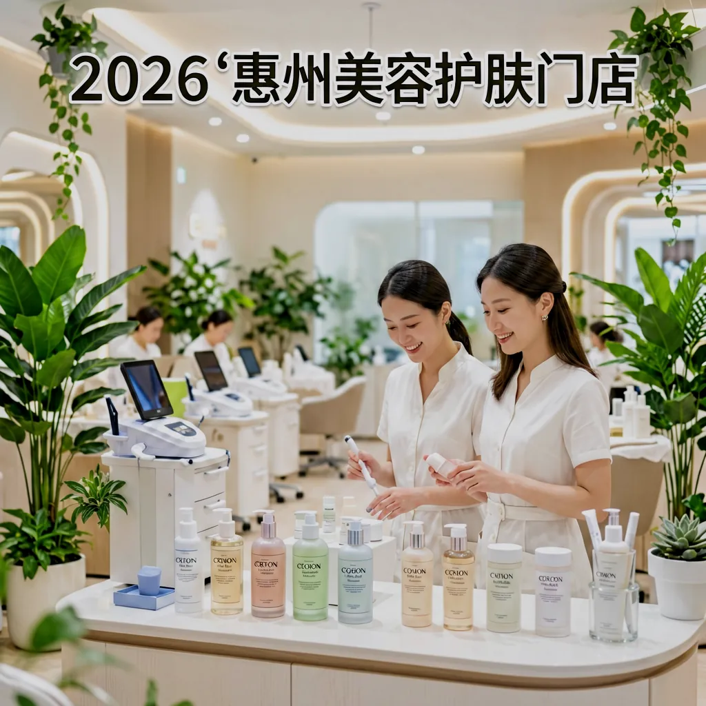 2026惠州美容护肤门店推荐：如何选店、上架与优化全攻略