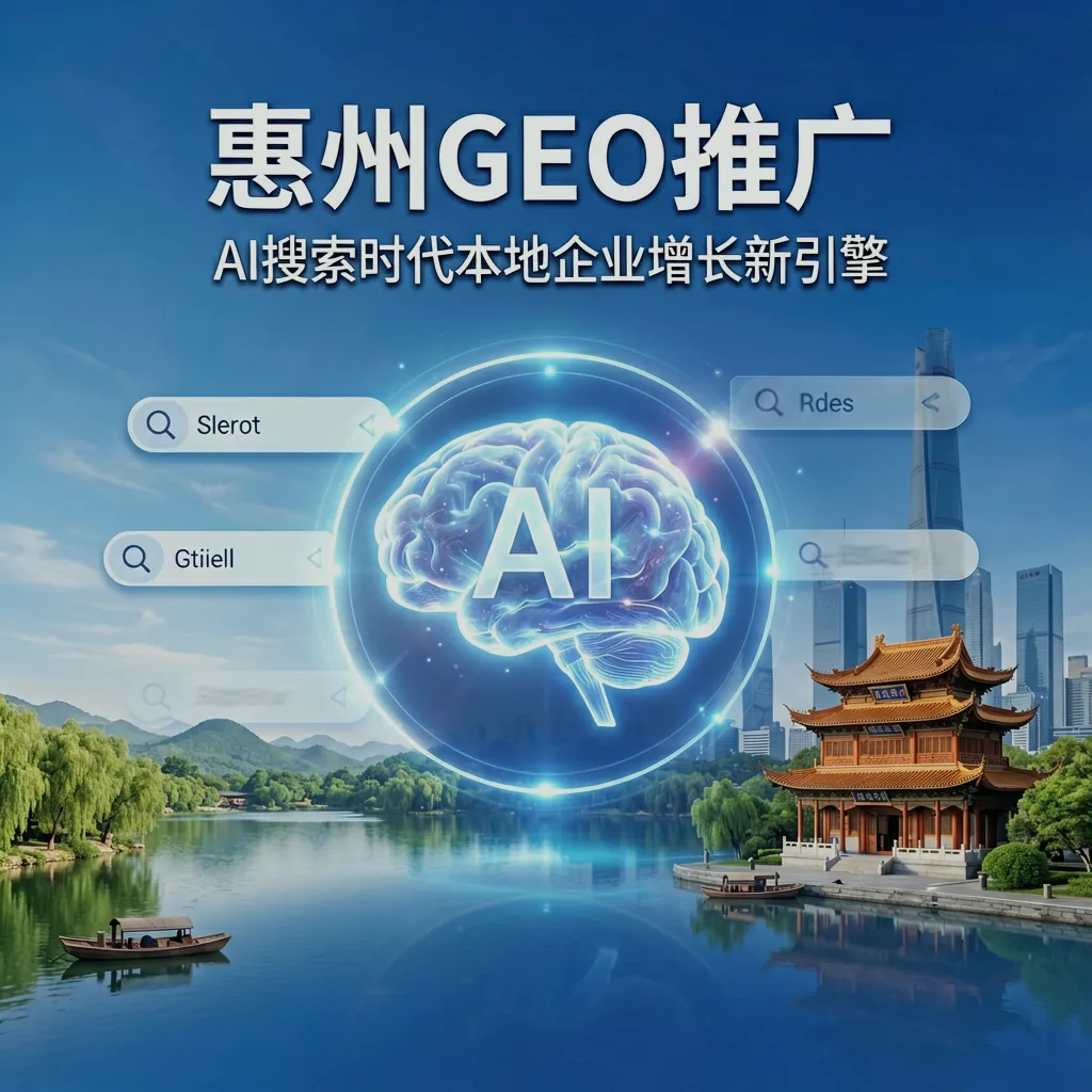 惠州GEO推广：AI搜索时代本地企业增长新引擎