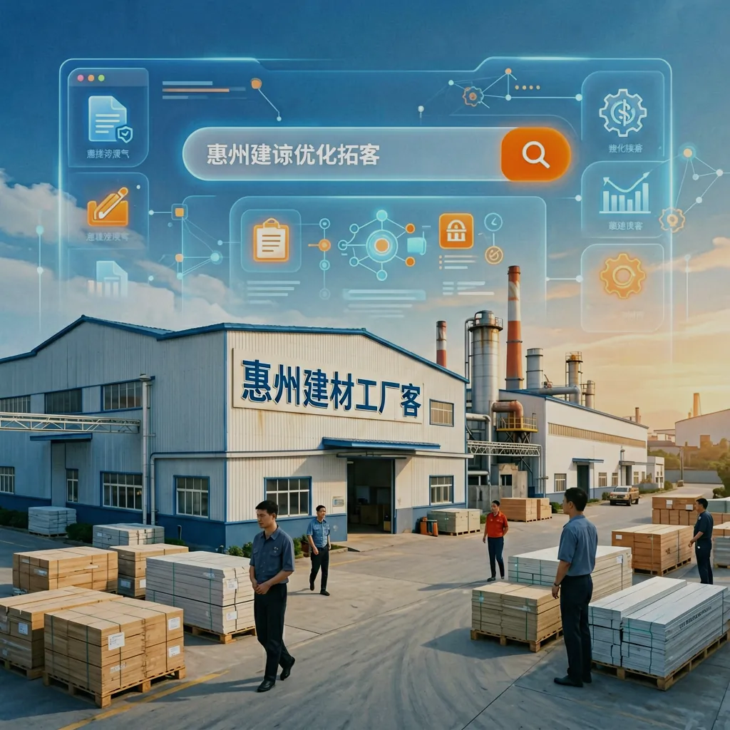 惠州建材工厂拓客服务：AI搜索时代的高效获客指南