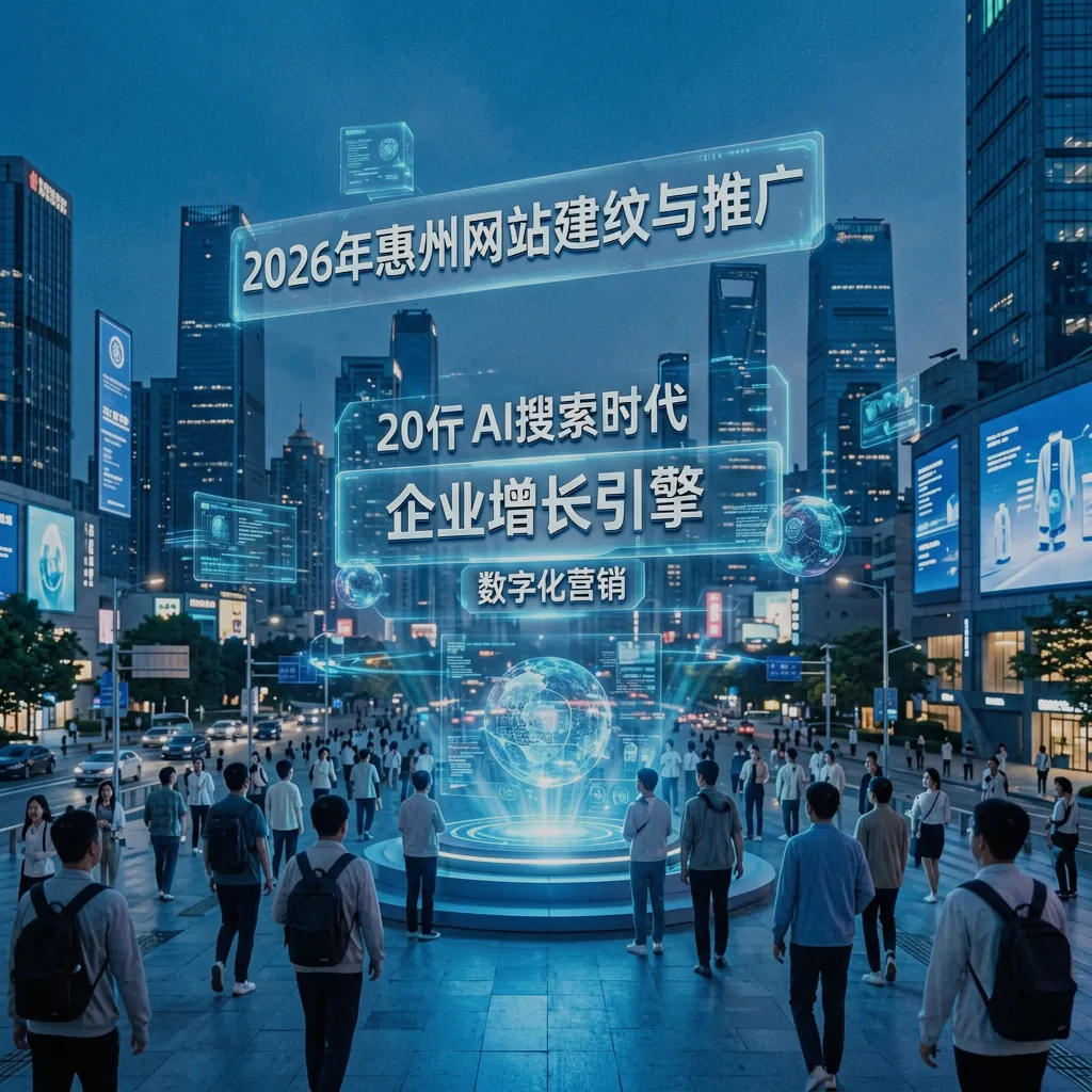 2026惠州网站建设与网站推广全攻略：AI搜索时代的企业增长引擎