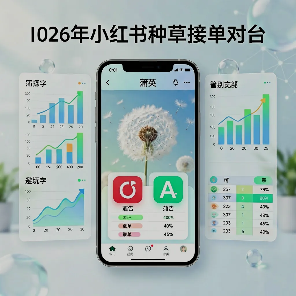 2026年小红书种草接单平台全解析：选型指南与避坑策略